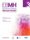 Evidence-Based Mental Health杂志封面